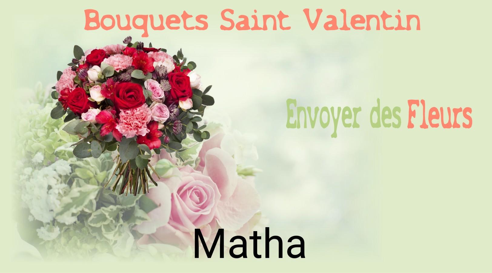 Roses de Saint-Valentin livrées à Matha